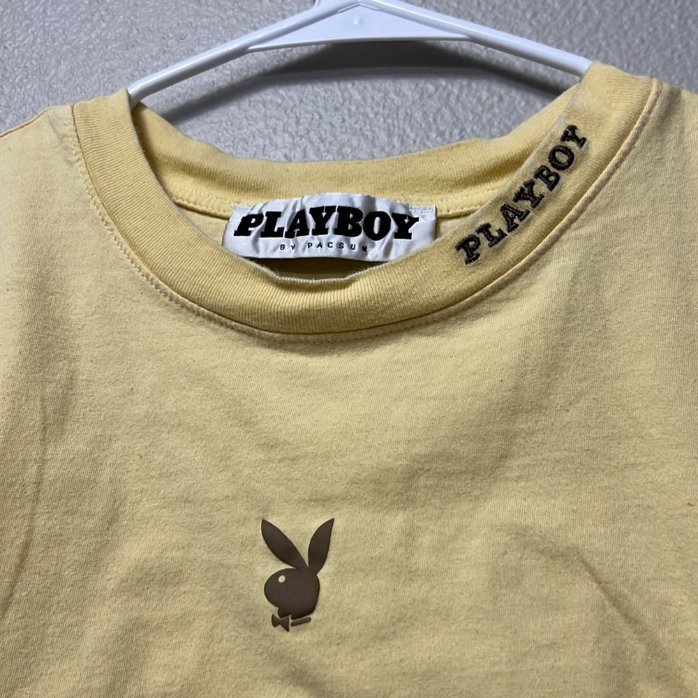Playboy x Pacsun Yellow T-Shirt - Picture 2 of 10